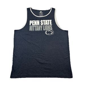 Penn State Nittany Lions Tank Top Mens 2XL Blue Sleeveless Colosseum